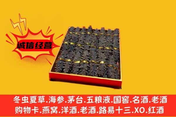 保山市回收海参